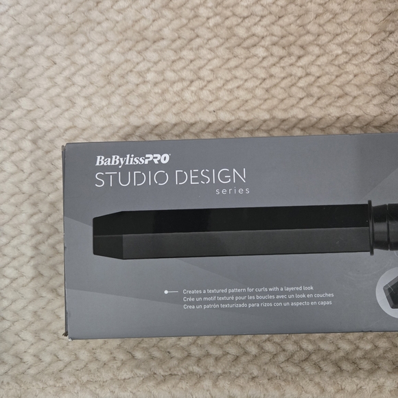 BaByliss Pro Studio Design Series 1.25 Inch Crimpcurl Curling Iron.ĺ - Picture 3 of 4